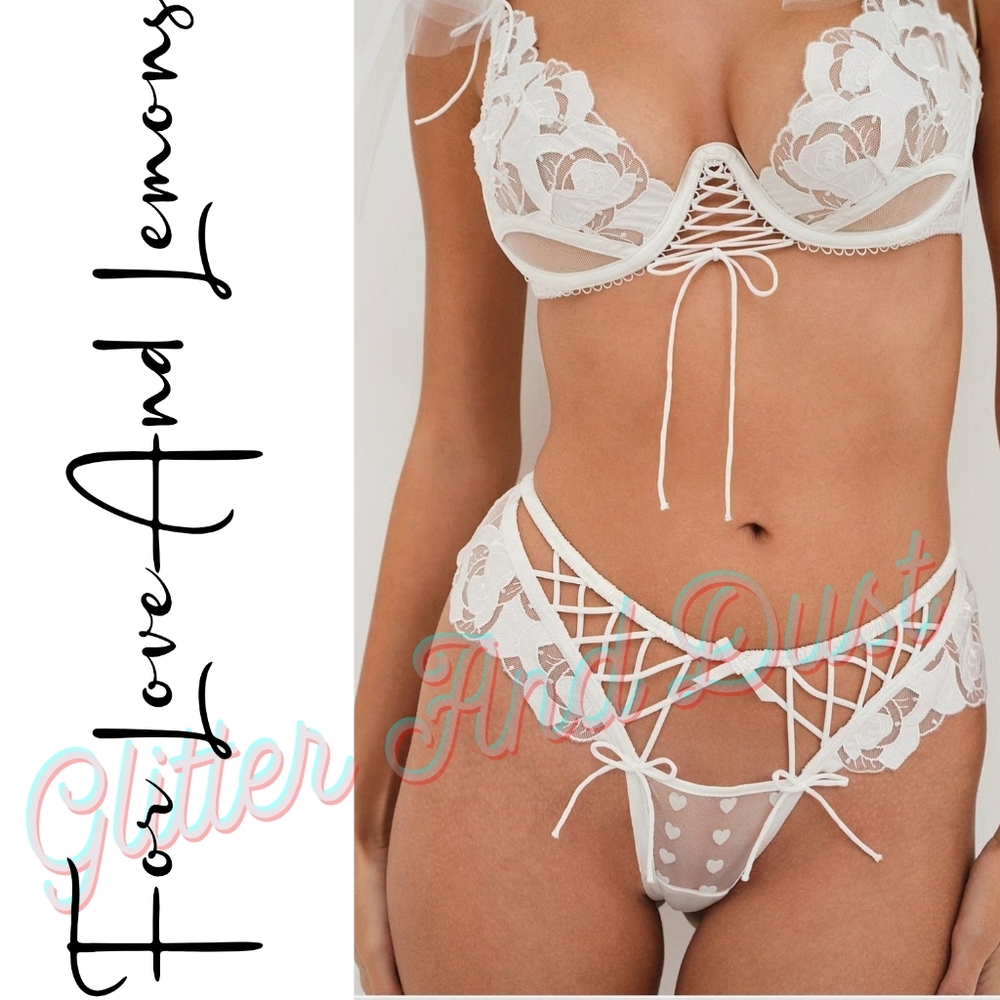 For Love And Lemons Amore Lace Panty